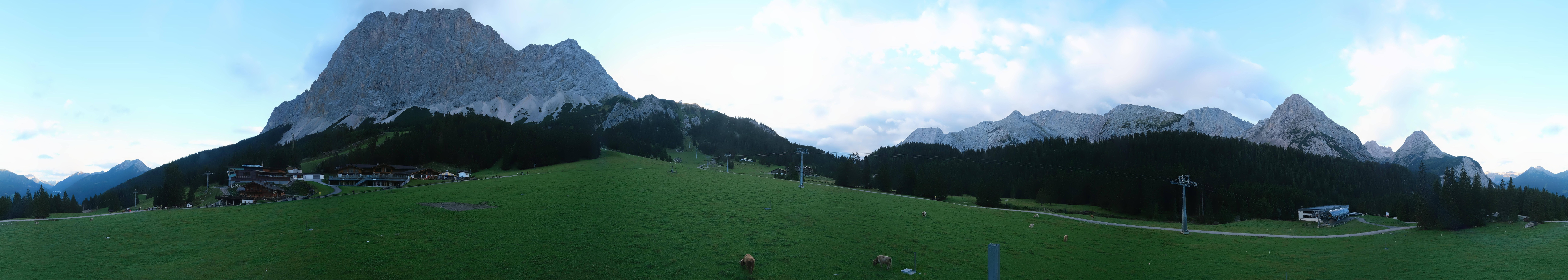 Archiv Foto Webcam Rundblick Ehrwalder Alm