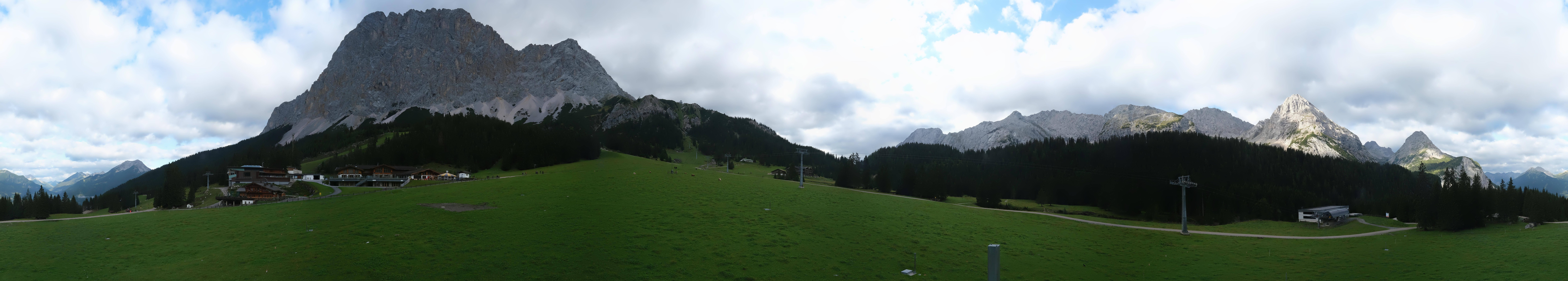 Archiv Foto Webcam Rundblick Ehrwalder Alm