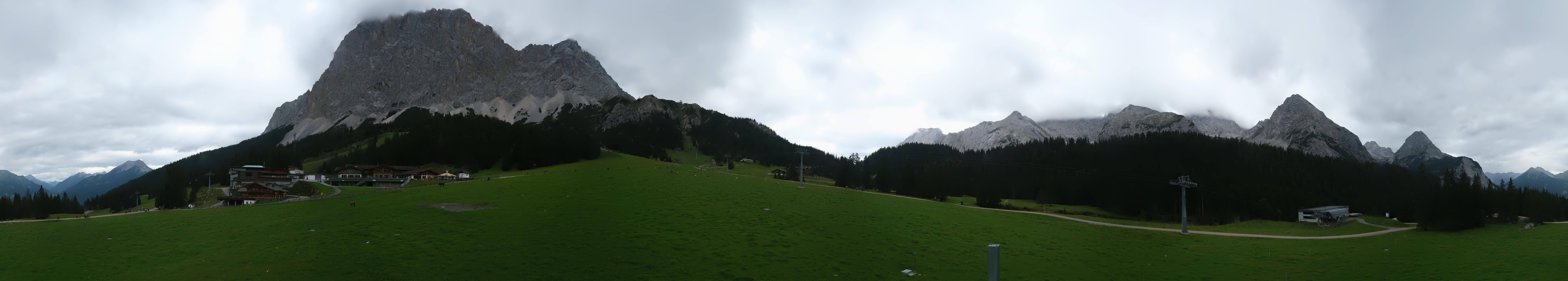 Archiv Foto Webcam Rundblick Ehrwalder Alm