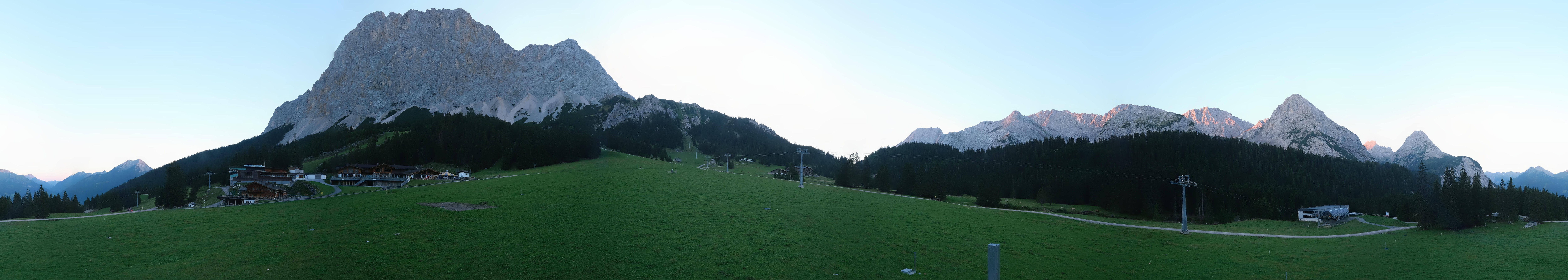 Archiv Foto Webcam Rundblick Ehrwalder Alm
