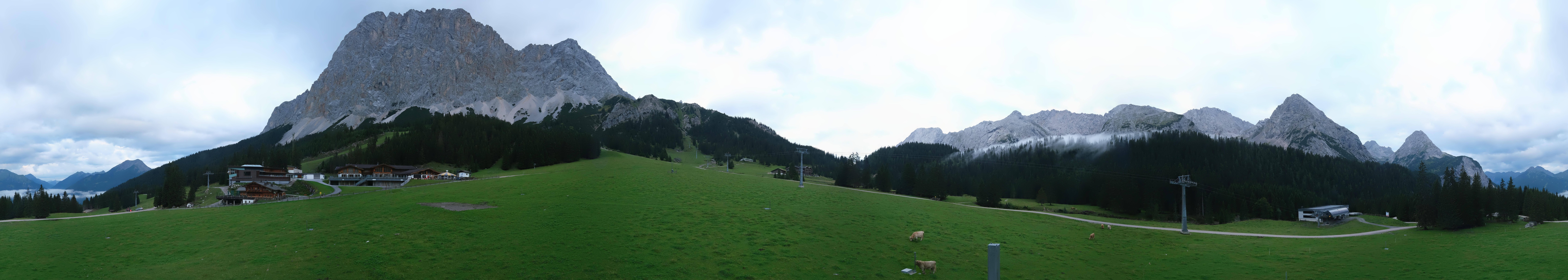Archiv Foto Webcam Rundblick Ehrwalder Alm