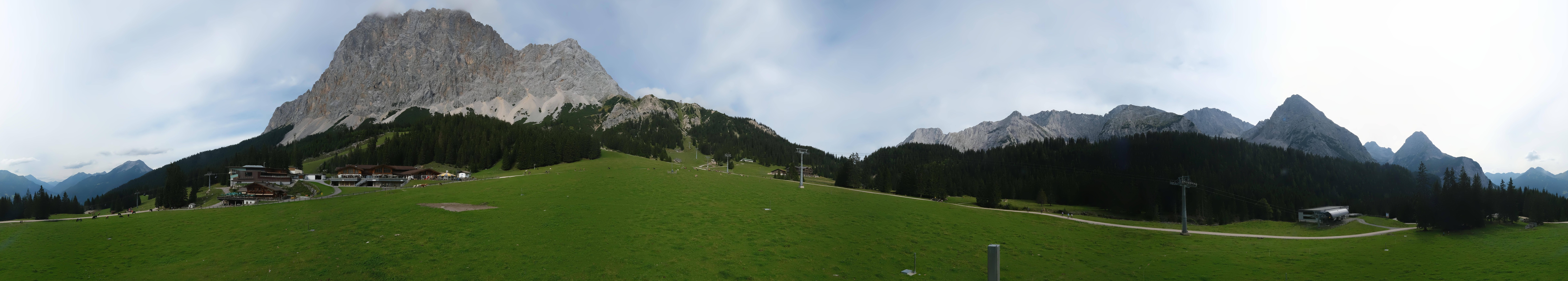 Archiv Foto Webcam Rundblick Ehrwalder Alm