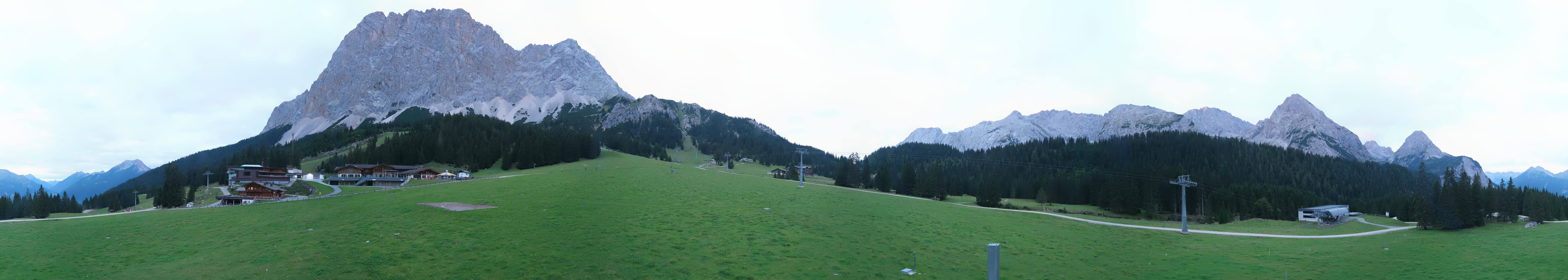 Archiv Foto Webcam Rundblick Ehrwalder Alm