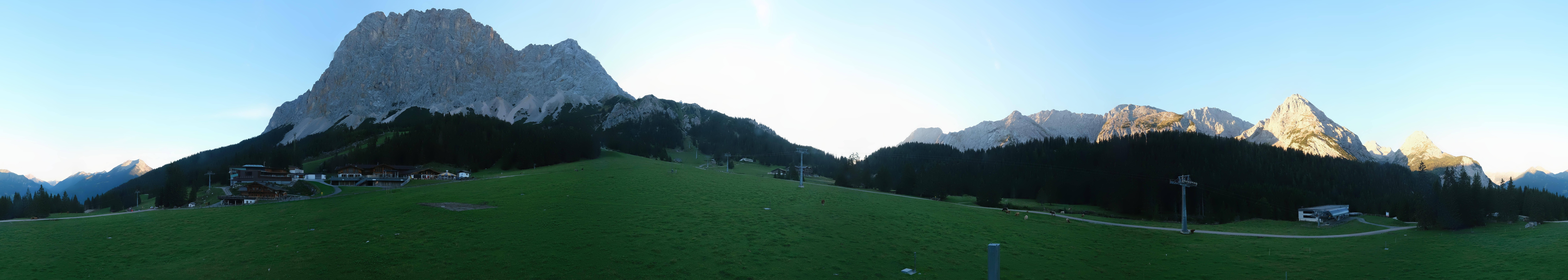 Archiv Foto Webcam Rundblick Ehrwalder Alm