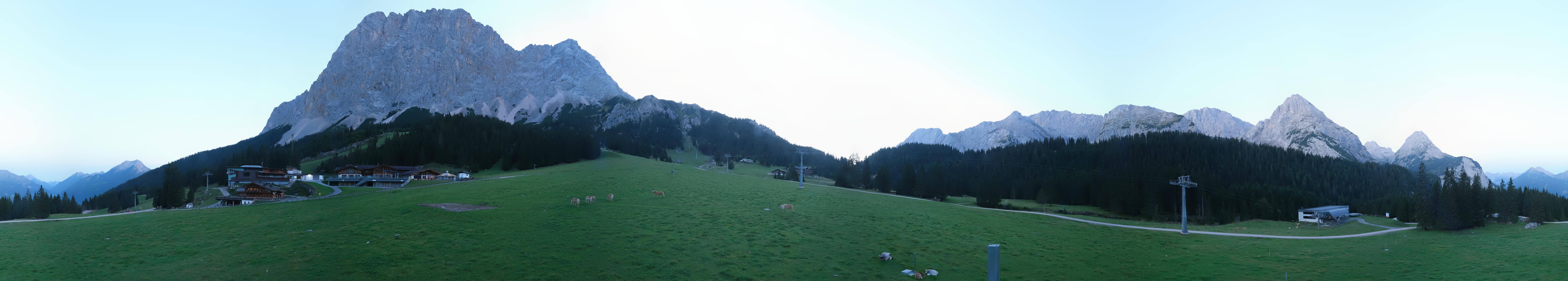 Archiv Foto Webcam Rundblick Ehrwalder Alm