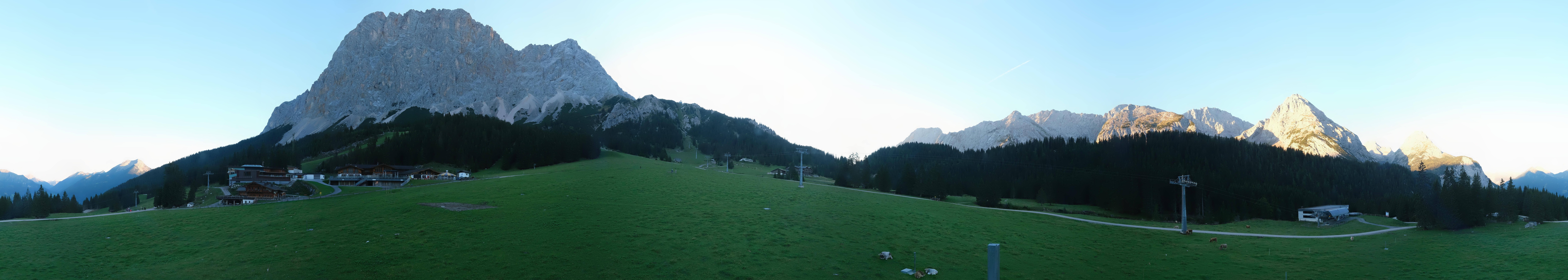 Archiv Foto Webcam Rundblick Ehrwalder Alm
