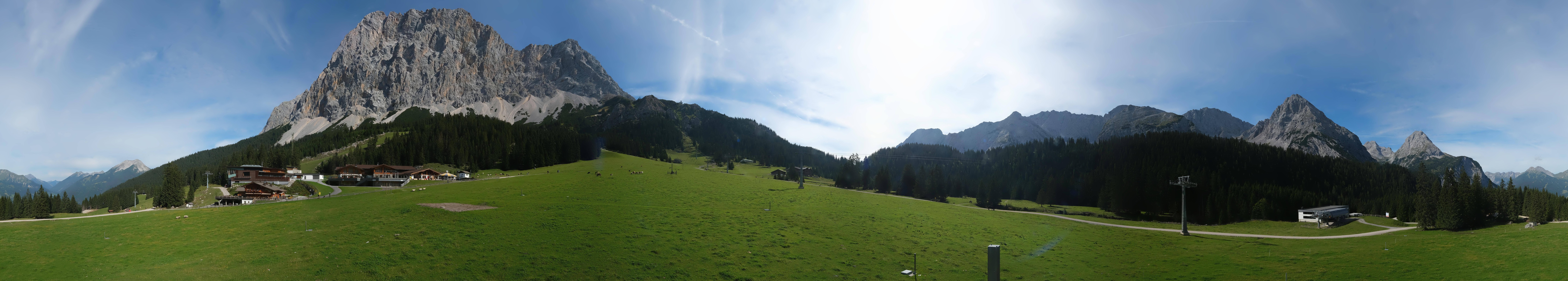 Archiv Foto Webcam Rundblick Ehrwalder Alm