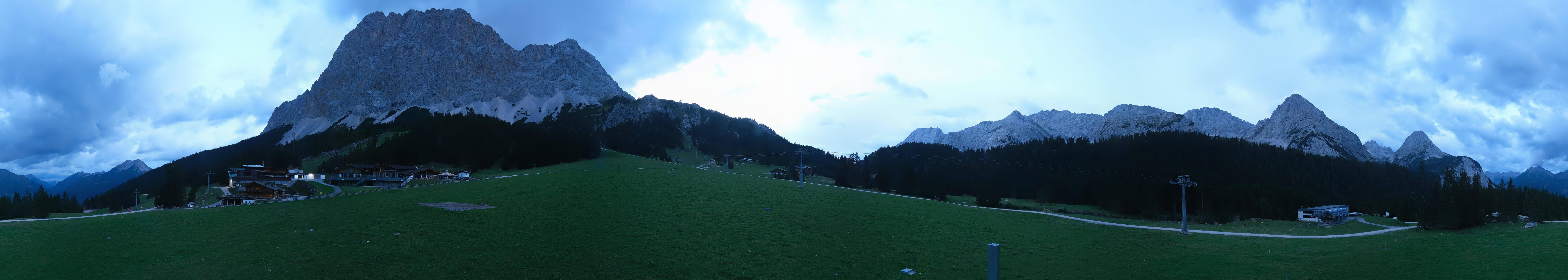 Archiv Foto Webcam Rundblick Ehrwalder Alm