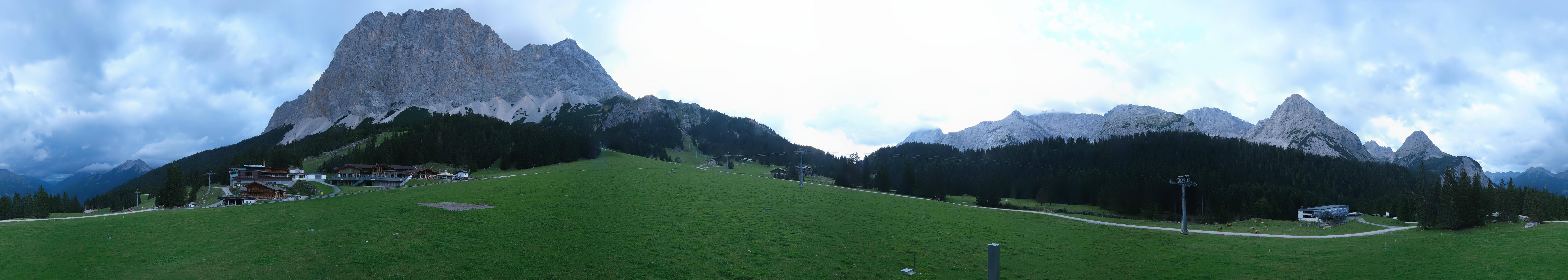 Archiv Foto Webcam Rundblick Ehrwalder Alm