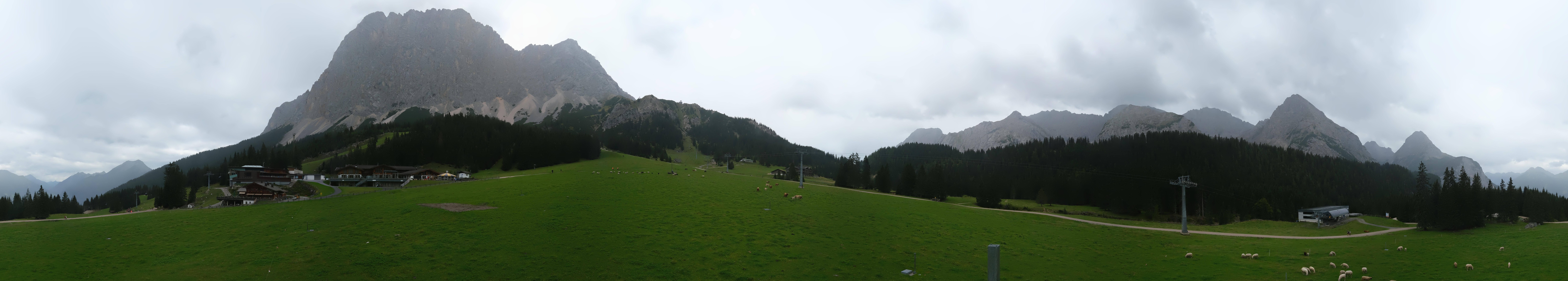 Archiv Foto Webcam Rundblick Ehrwalder Alm