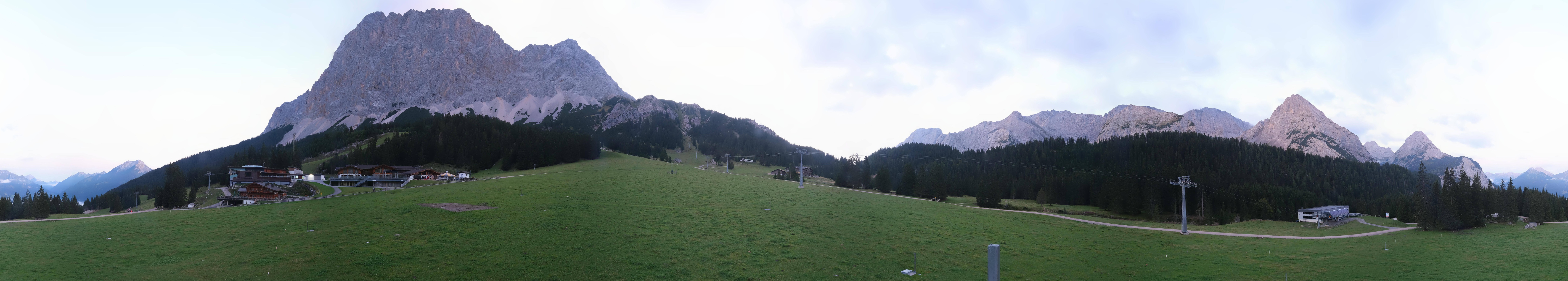 Archived image Webcam Panoramic view Ehrwalder Alm