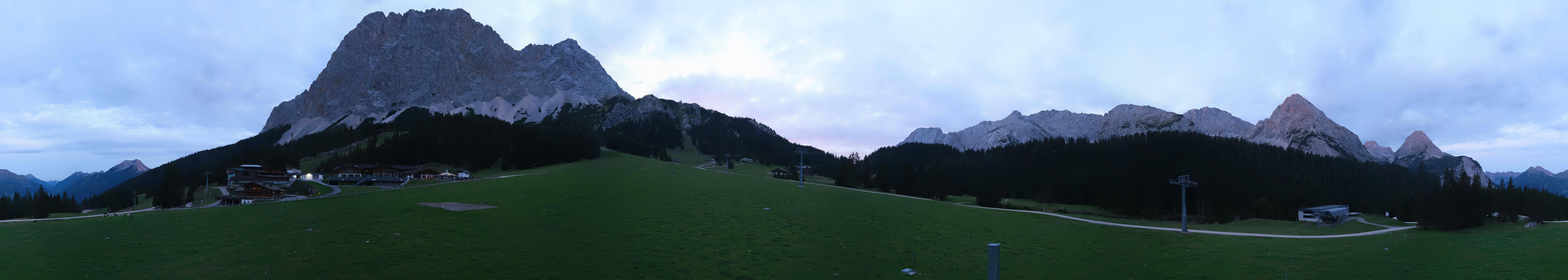 Archiv Foto Webcam Rundblick Ehrwalder Alm