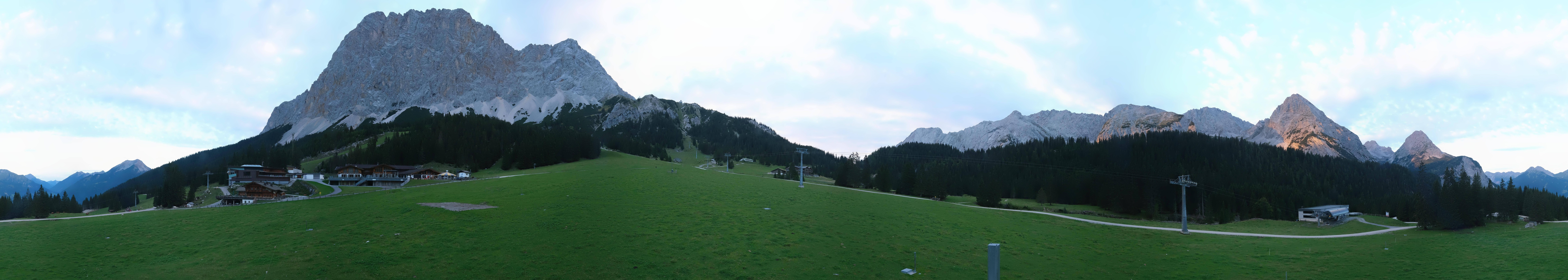 Archiv Foto Webcam Rundblick Ehrwalder Alm