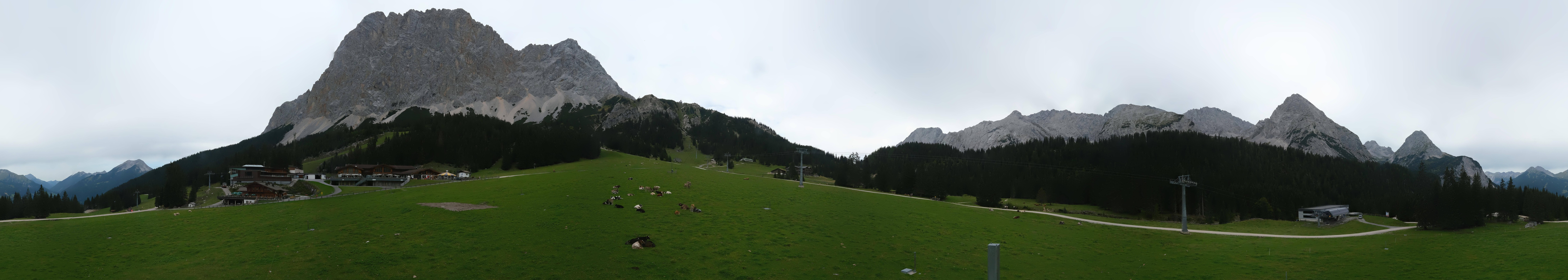 Archiv Foto Webcam Rundblick Ehrwalder Alm