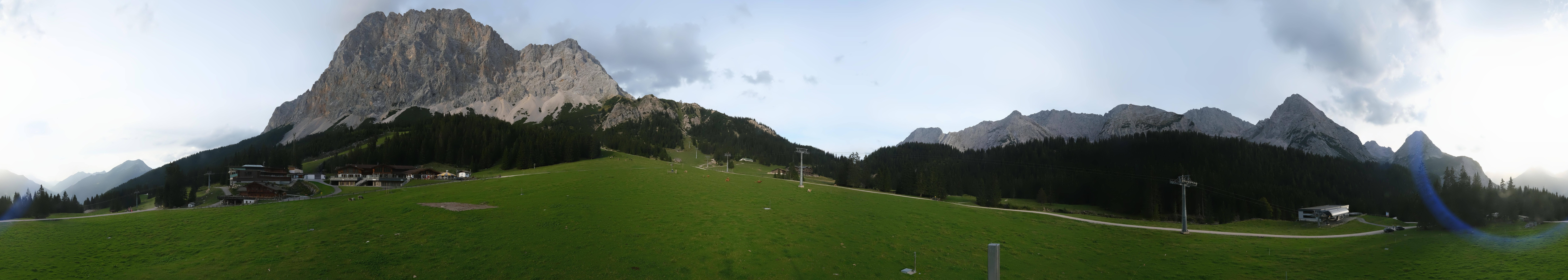 Archiv Foto Webcam Rundblick Ehrwalder Alm