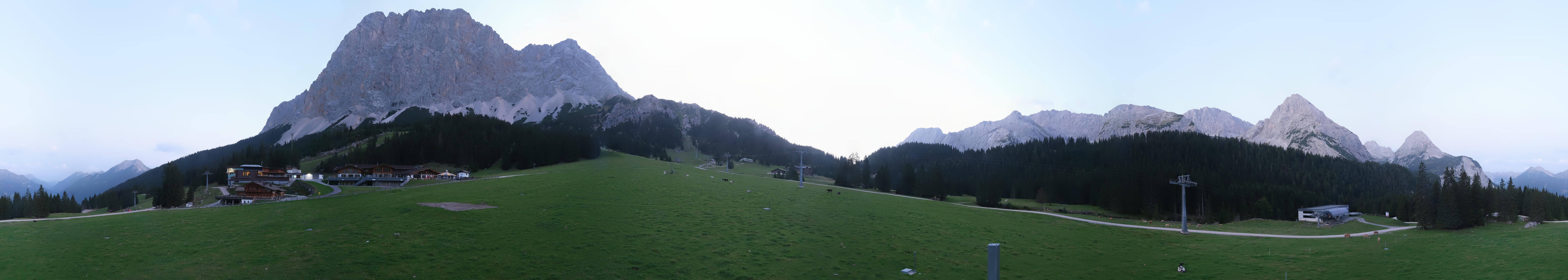 Archiv Foto Webcam Rundblick Ehrwalder Alm
