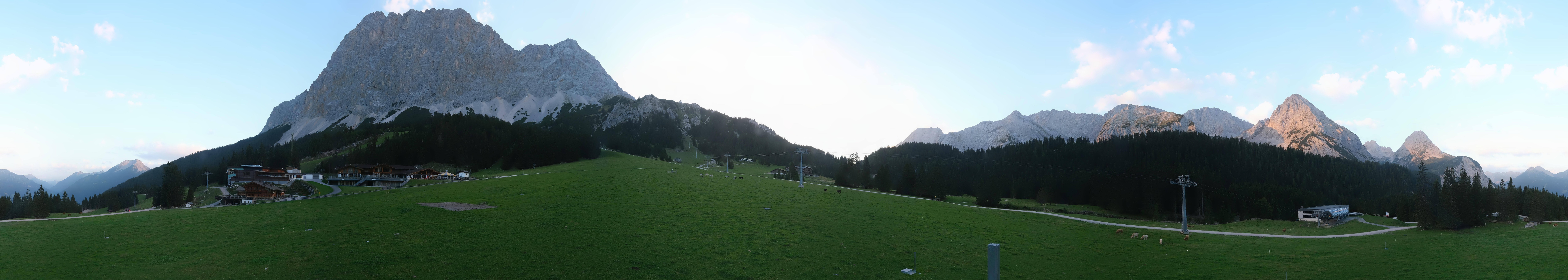 Archiv Foto Webcam Rundblick Ehrwalder Alm