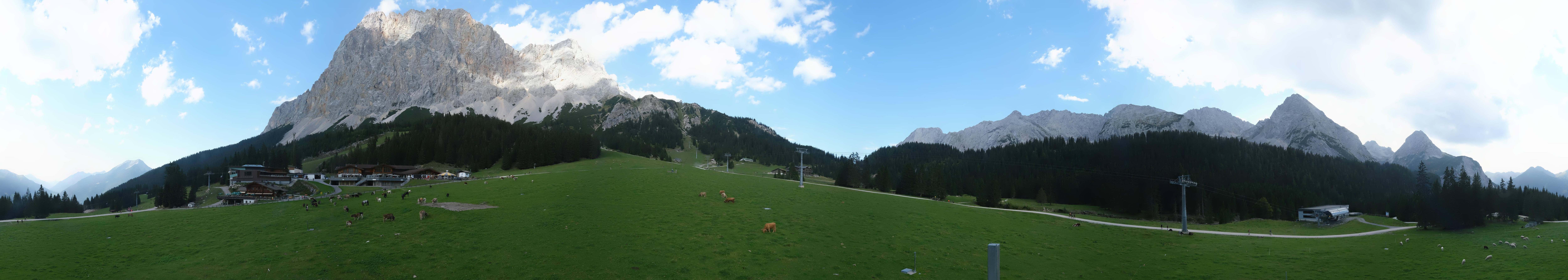 Archiv Foto Webcam Rundblick Ehrwalder Alm