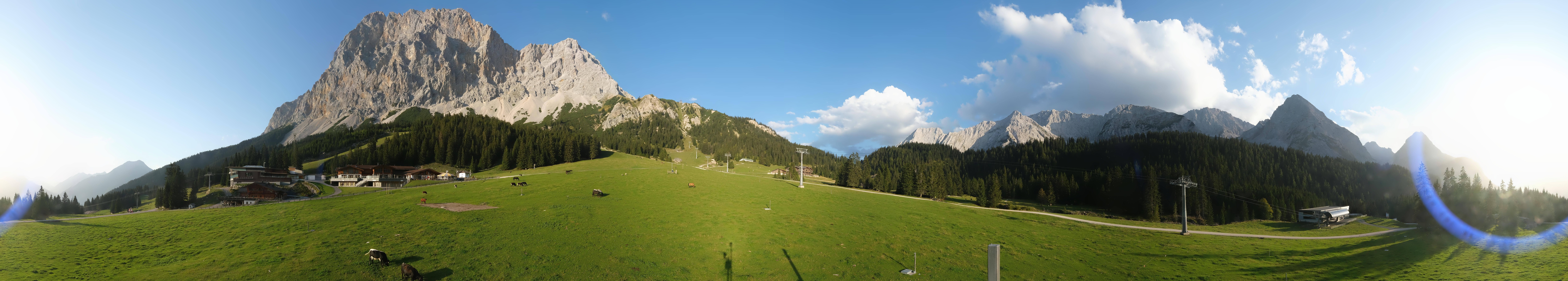 Archiv Foto Webcam Rundblick Ehrwalder Alm