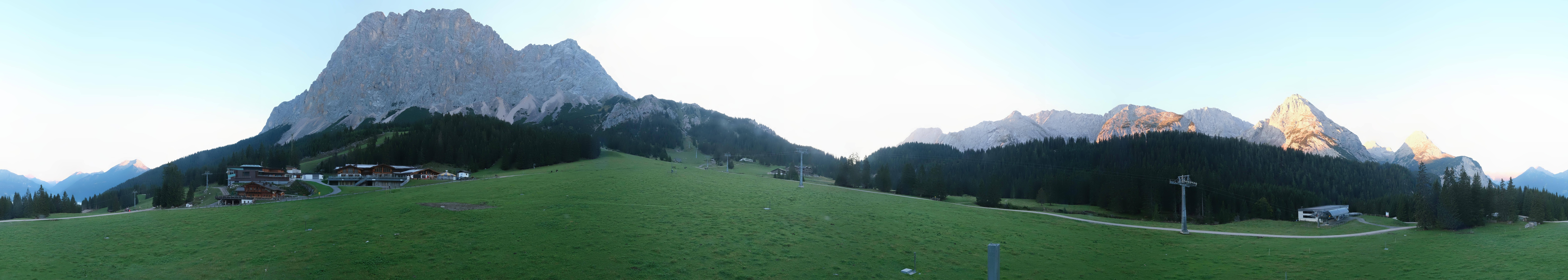 Archiv Foto Webcam Rundblick Ehrwalder Alm