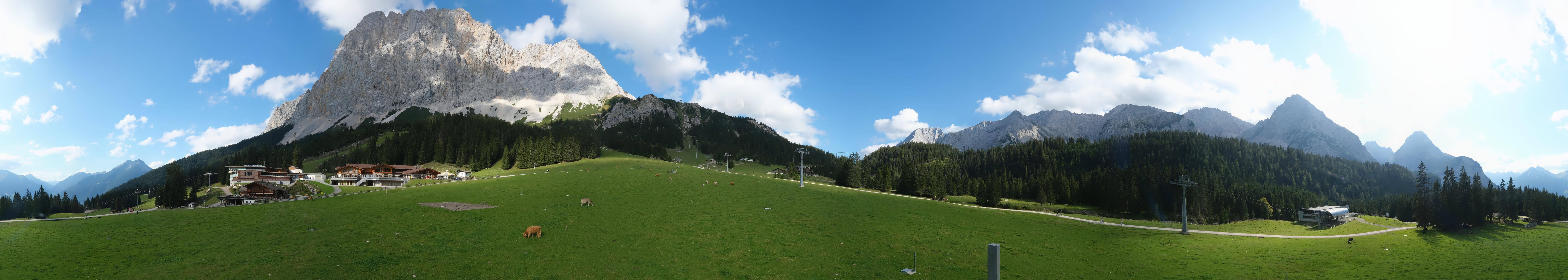 Archiv Foto Webcam Rundblick Ehrwalder Alm