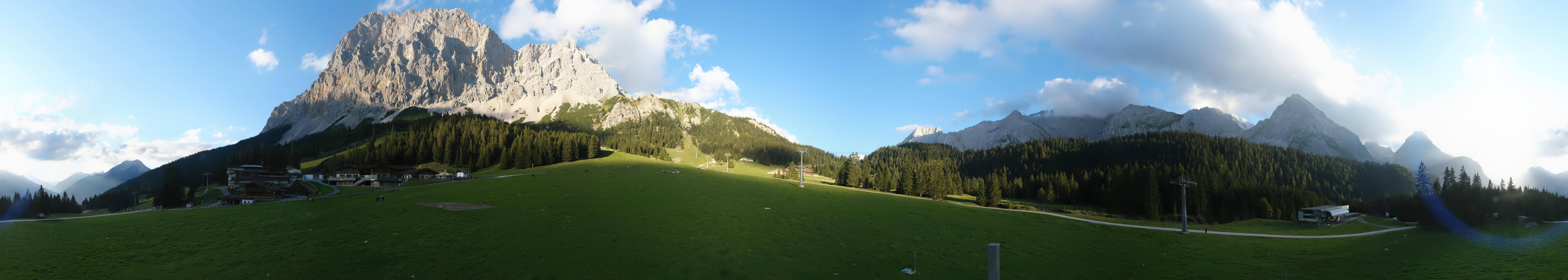 Archiv Foto Webcam Rundblick Ehrwalder Alm