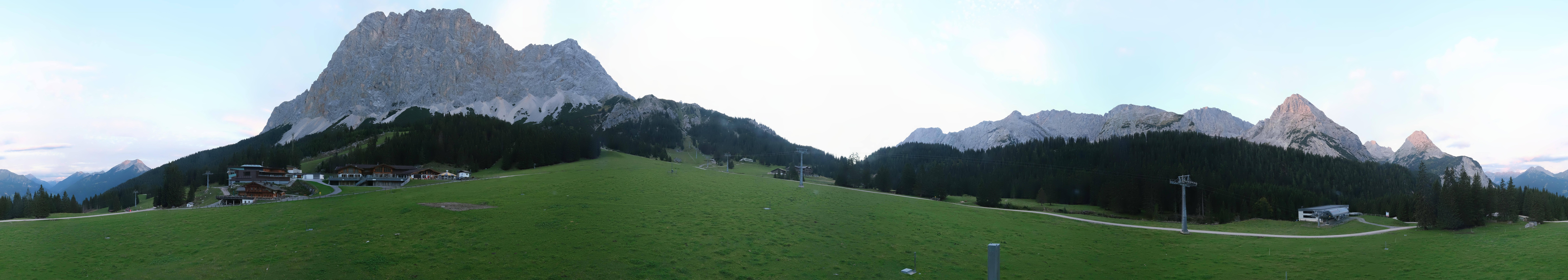 Archiv Foto Webcam Rundblick Ehrwalder Alm