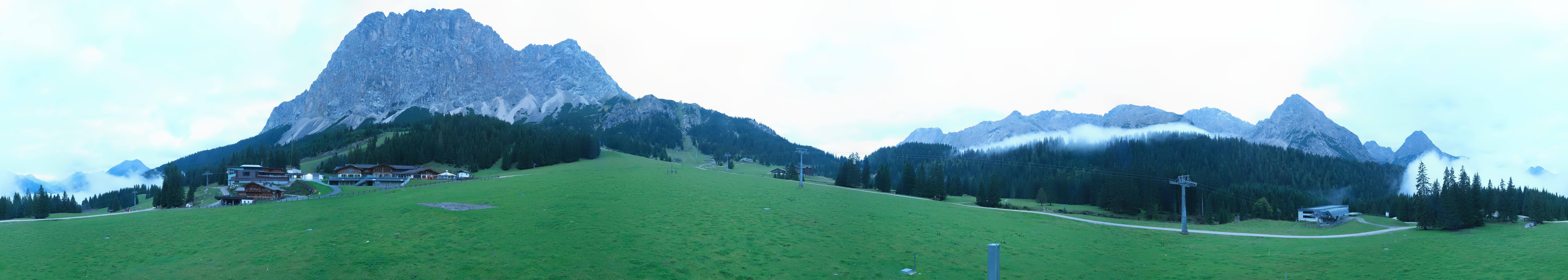 Archiv Foto Webcam Rundblick Ehrwalder Alm