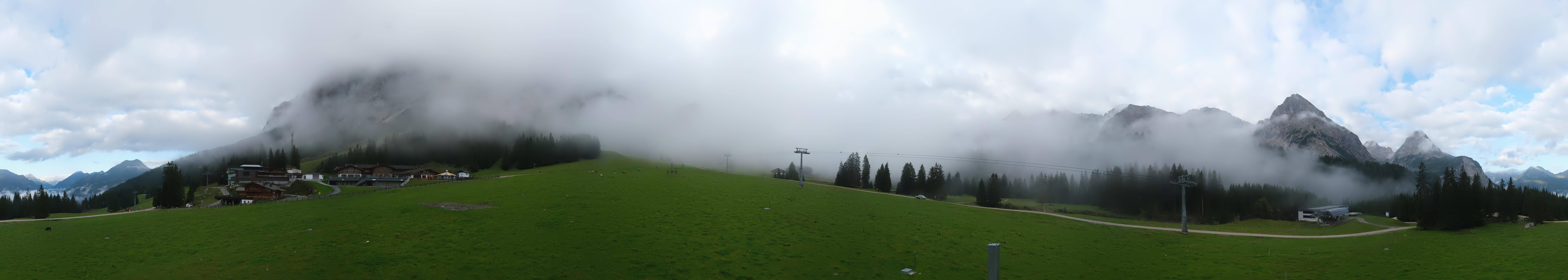 Archiv Foto Webcam Rundblick Ehrwalder Alm