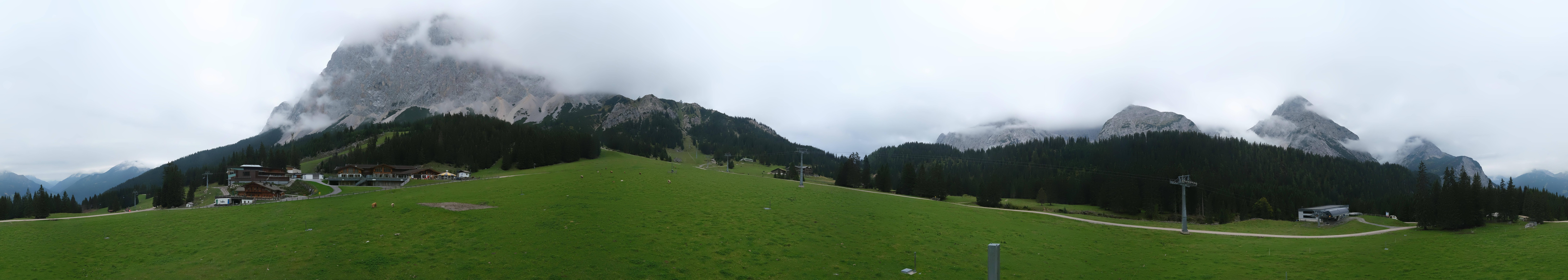 Archiv Foto Webcam Rundblick Ehrwalder Alm