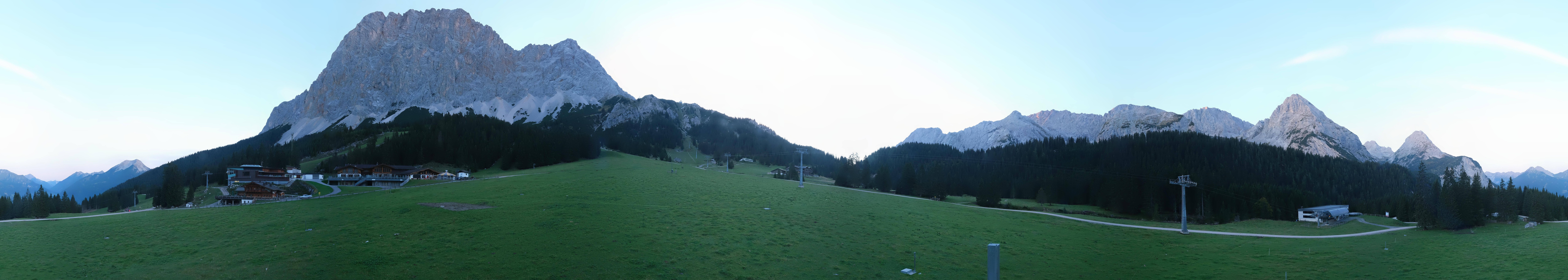 Archived image Webcam Panoramic view Ehrwalder Alm