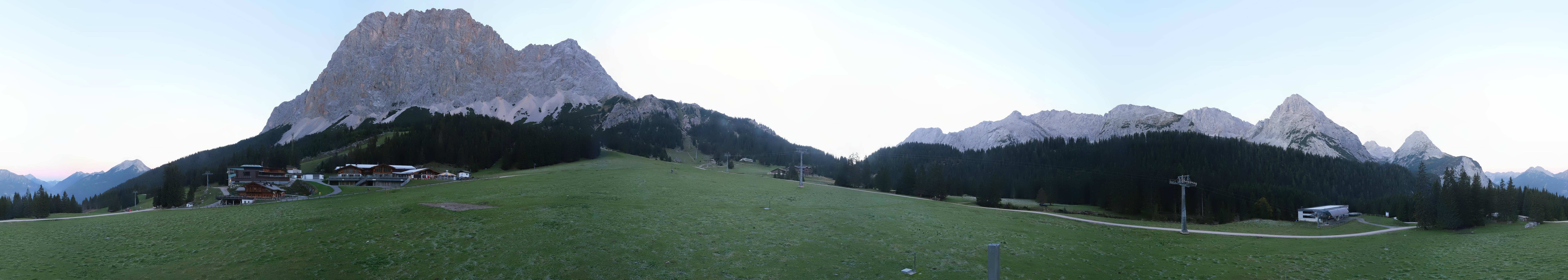 Archiv Foto Webcam Rundblick Ehrwalder Alm