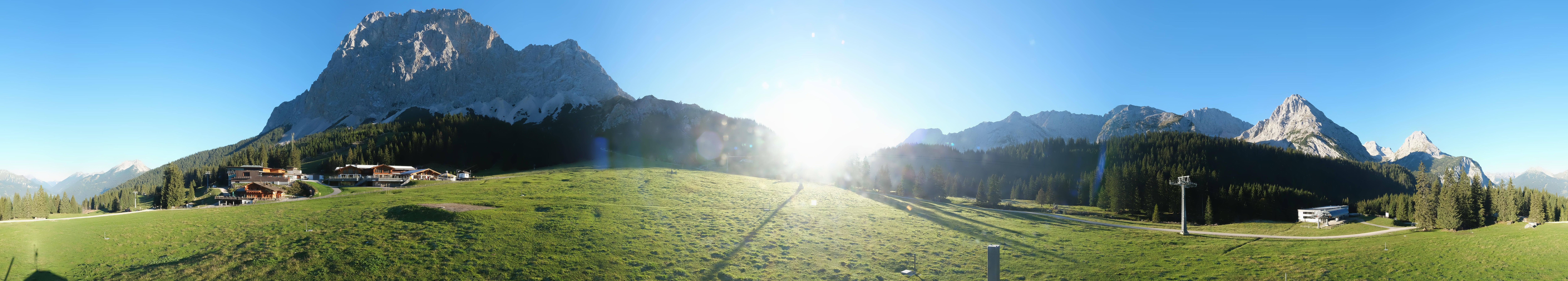 Archiv Foto Webcam Rundblick Ehrwalder Alm