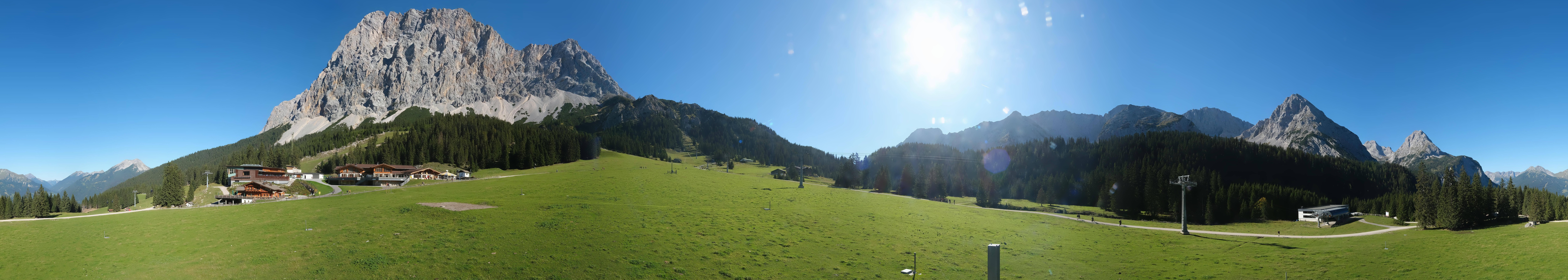 Archiv Foto Webcam Rundblick Ehrwalder Alm