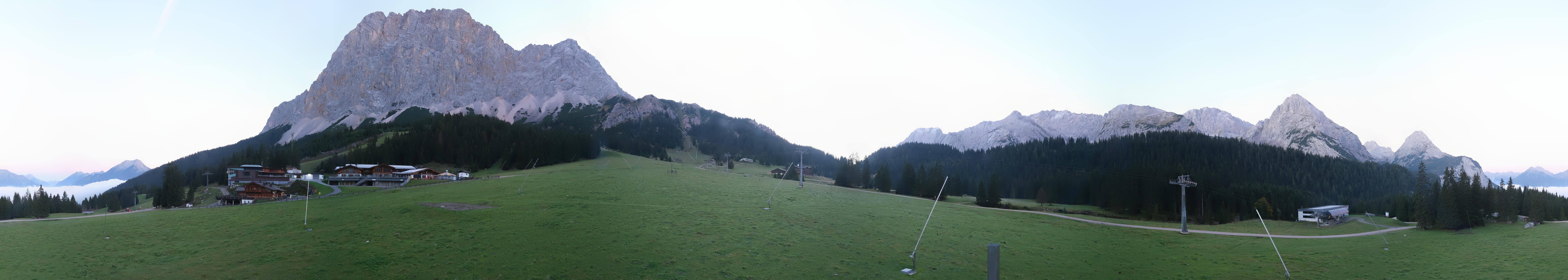 Archiv Foto Webcam Rundblick Ehrwalder Alm