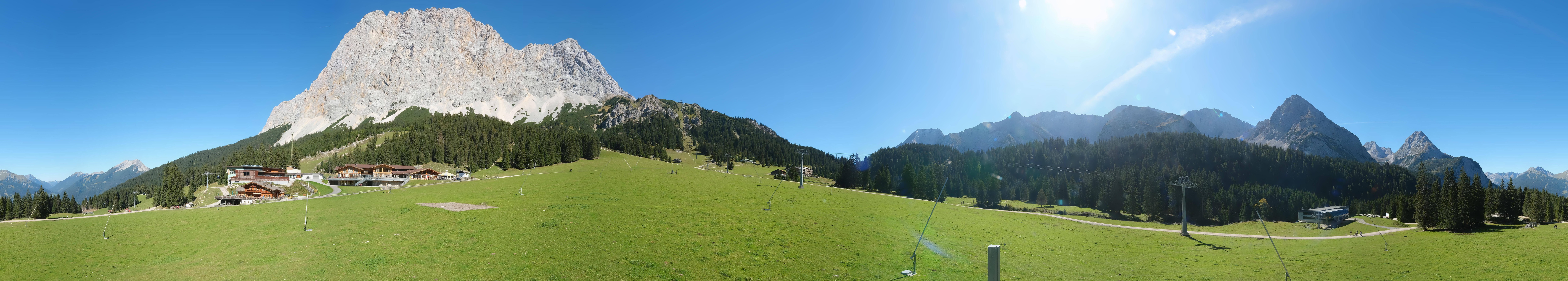Archiv Foto Webcam Rundblick Ehrwalder Alm