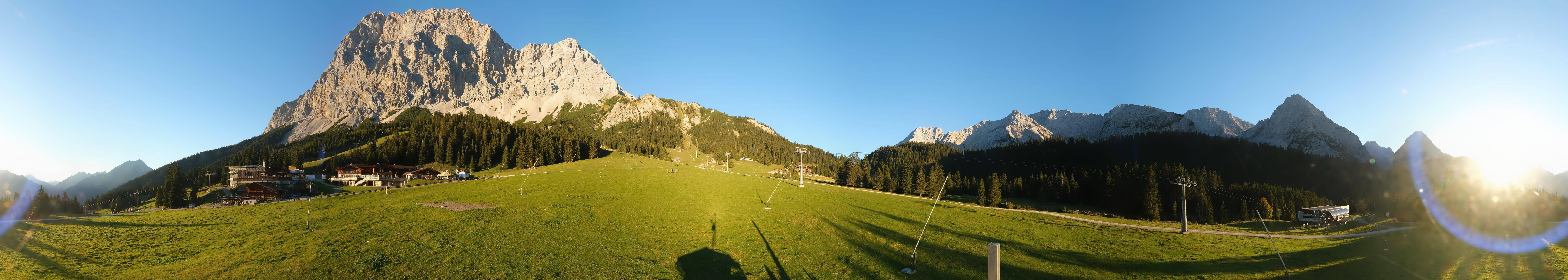 Archiv Foto Webcam Rundblick Ehrwalder Alm
