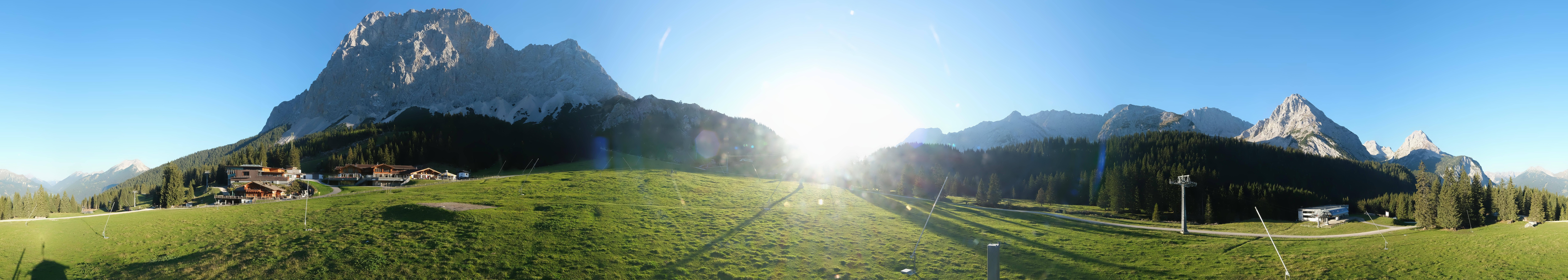 Archiv Foto Webcam Rundblick Ehrwalder Alm