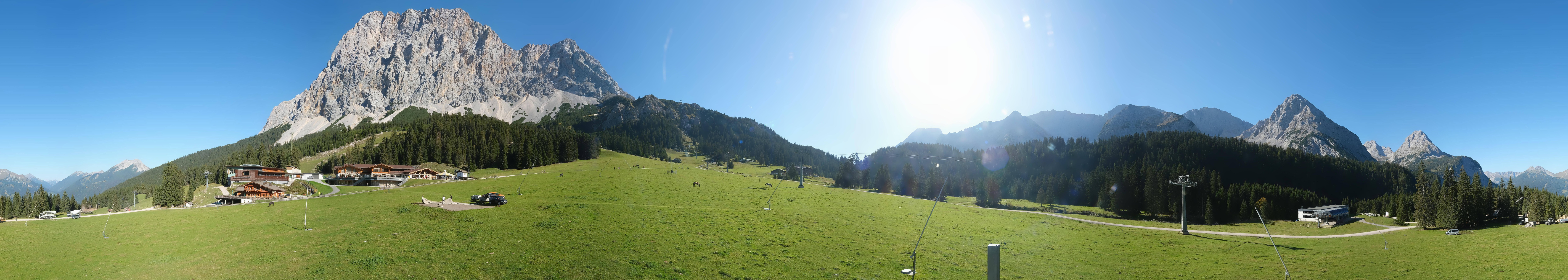 Archiv Foto Webcam Rundblick Ehrwalder Alm