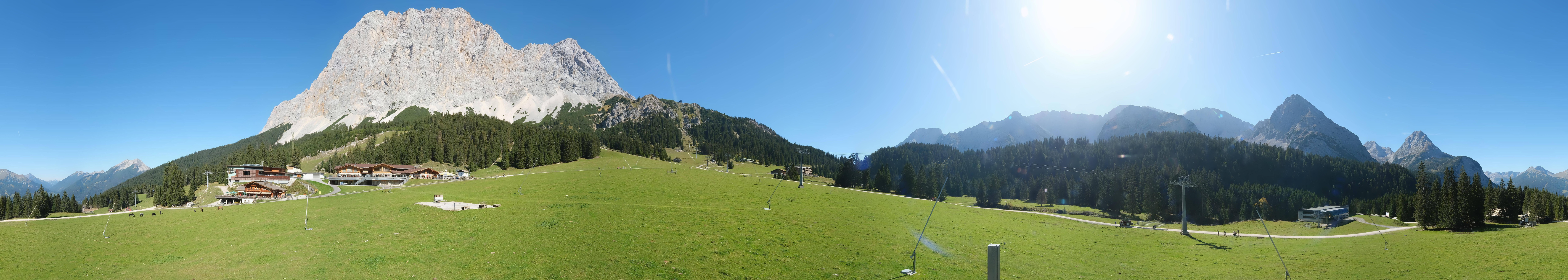 Archiv Foto Webcam Rundblick Ehrwalder Alm