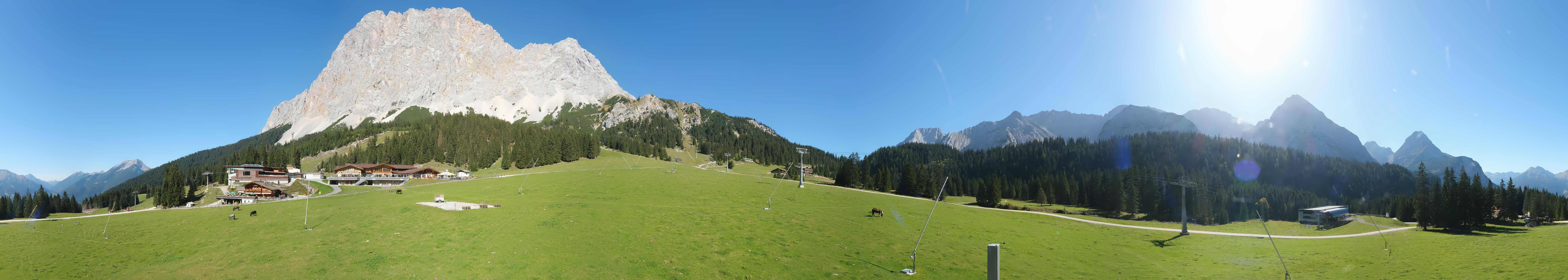 Archiv Foto Webcam Rundblick Ehrwalder Alm