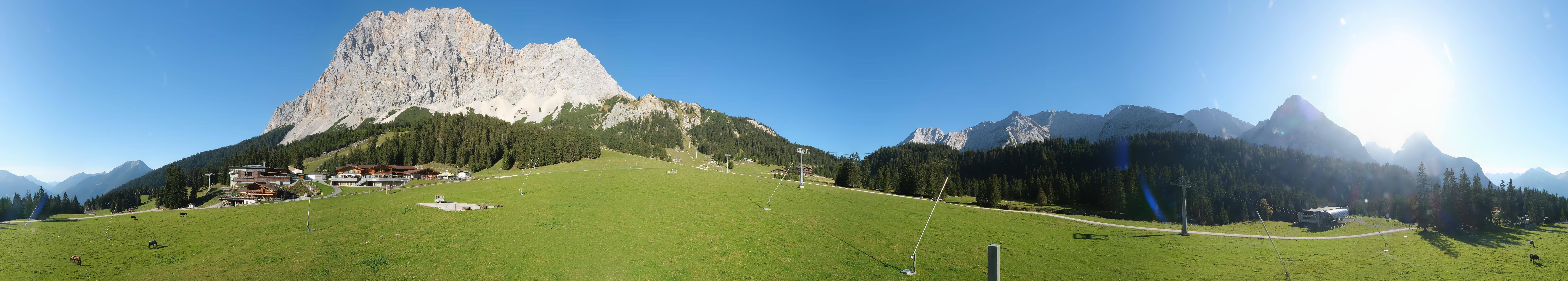 Archiv Foto Webcam Rundblick Ehrwalder Alm