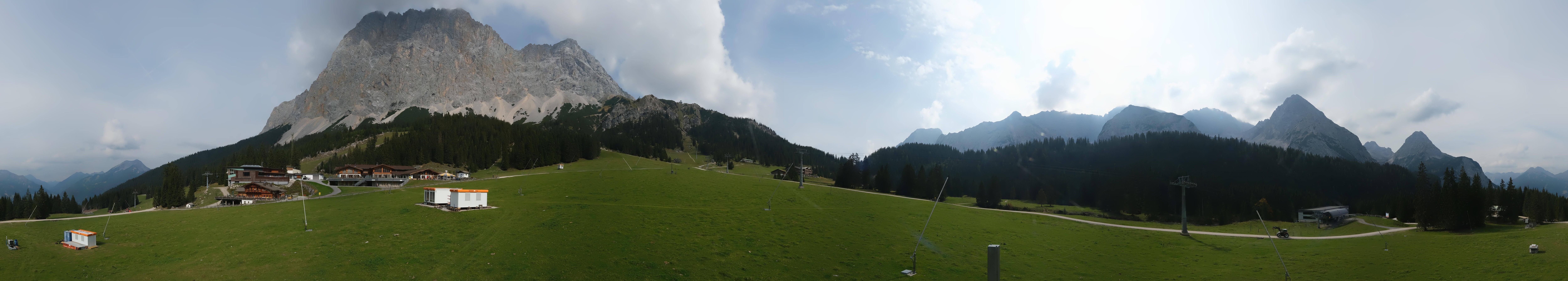 Archiv Foto Webcam Rundblick Ehrwalder Alm