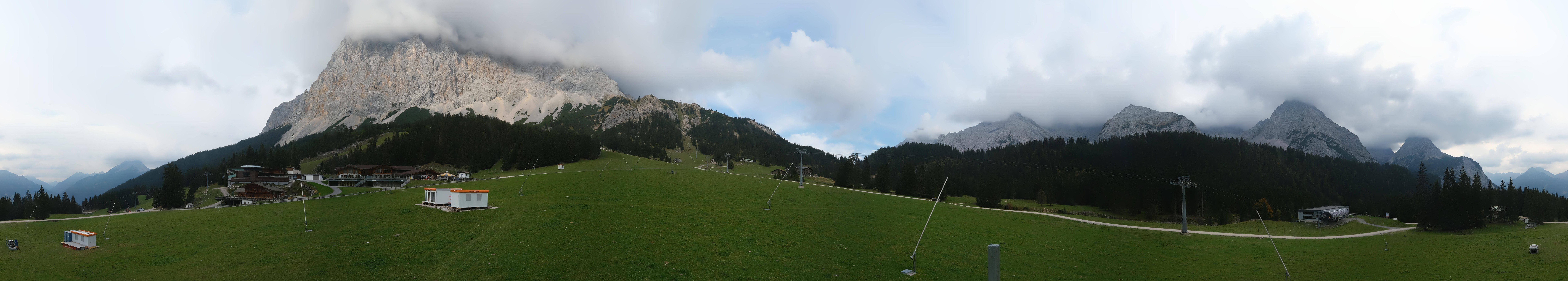 Archiv Foto Webcam Rundblick Ehrwalder Alm
