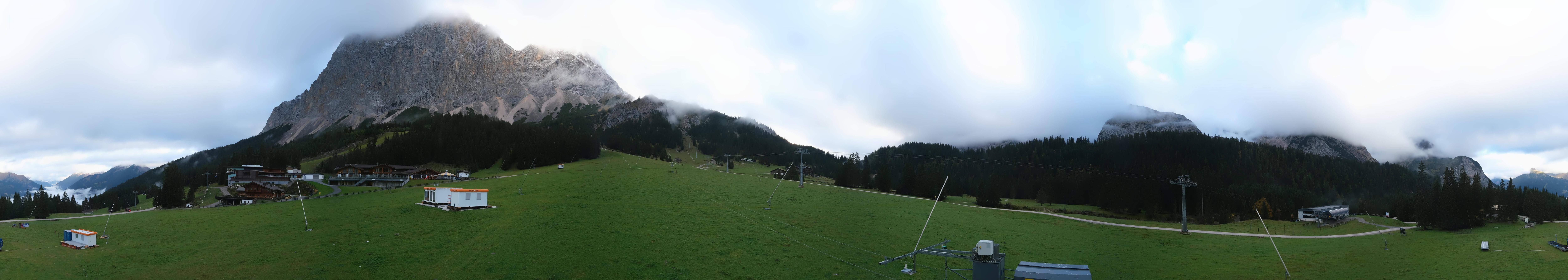 Archiv Foto Webcam Rundblick Ehrwalder Alm