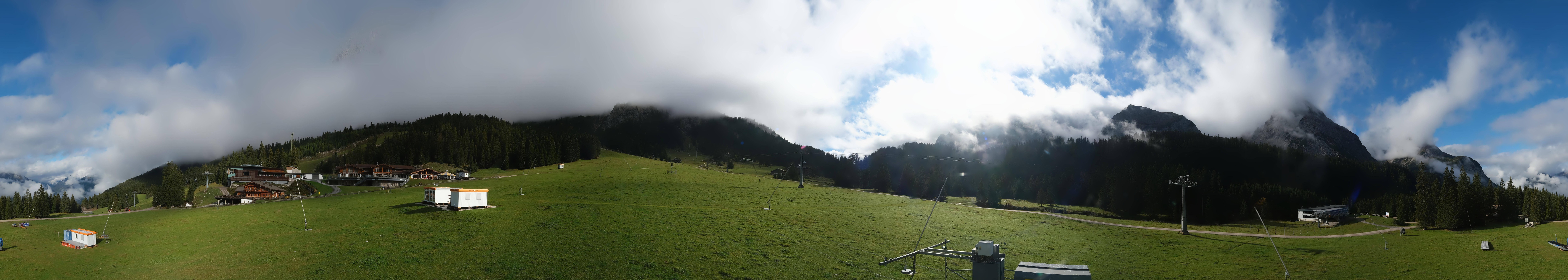 Archiv Foto Webcam Rundblick Ehrwalder Alm