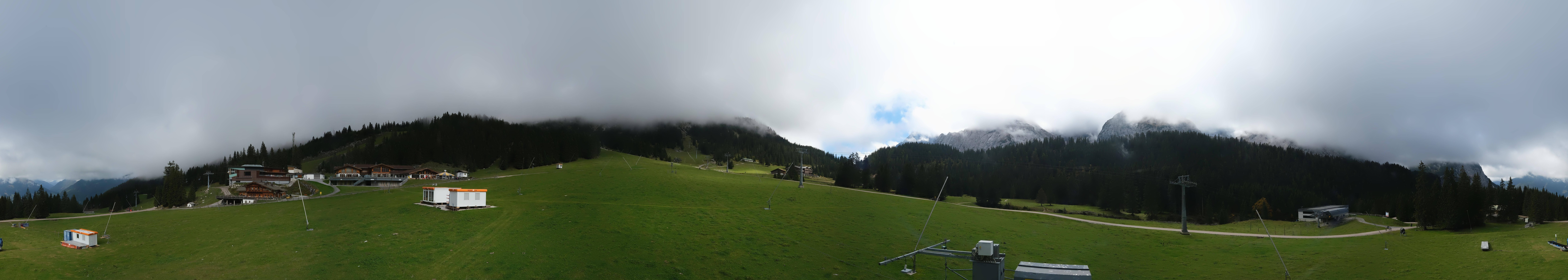 Archiv Foto Webcam Rundblick Ehrwalder Alm