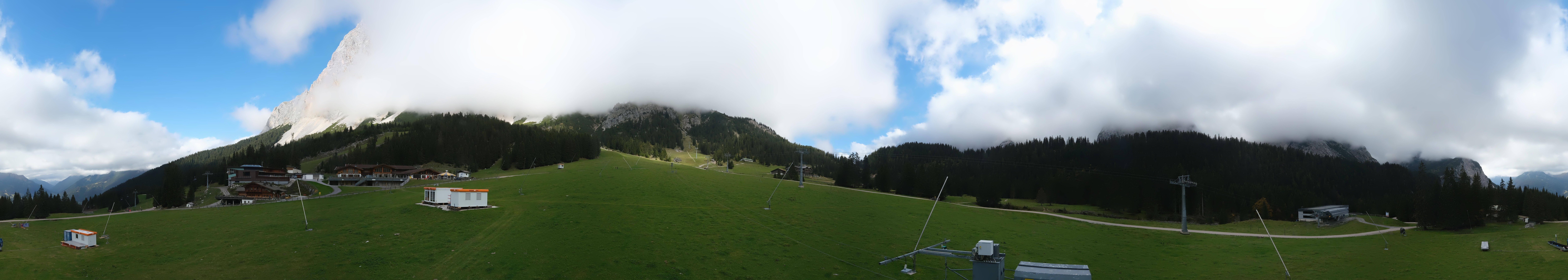 Archiv Foto Webcam Rundblick Ehrwalder Alm