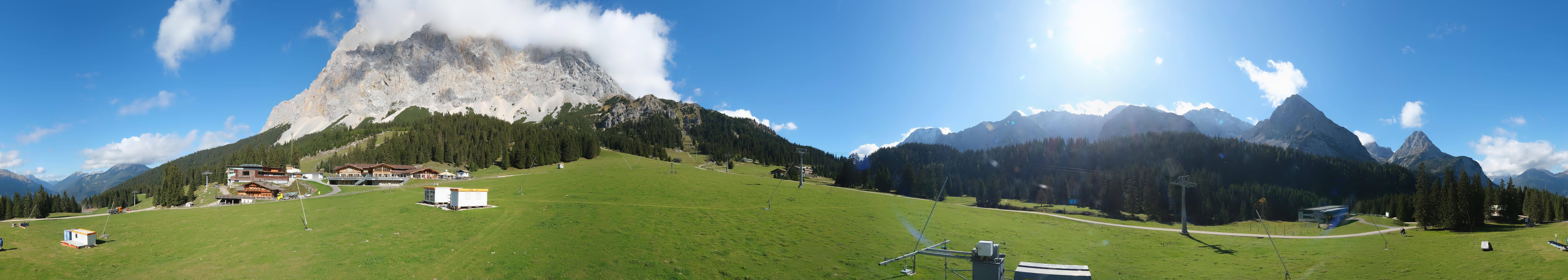 Archiv Foto Webcam Rundblick Ehrwalder Alm