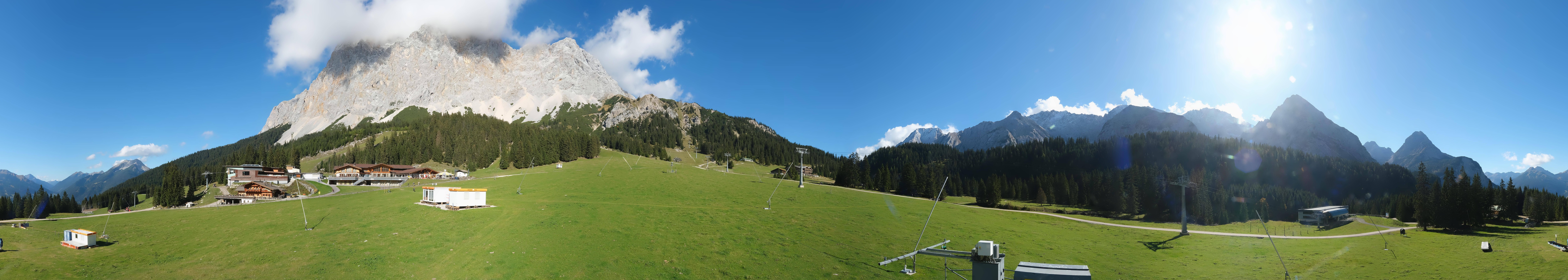 Archiv Foto Webcam Rundblick Ehrwalder Alm